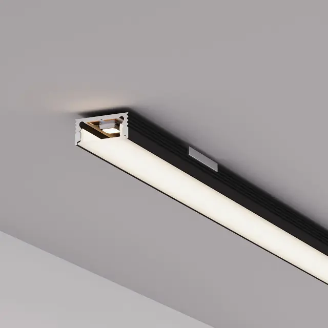 Профиль SL-SLIM-H7-3000 BLACK (BY), ракурс 5