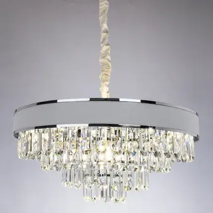 Люстра Arte Lamp A1002LM-8CC DIADEM — хром, ракурс 2