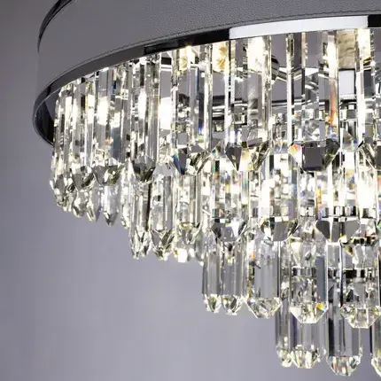 Люстра Arte Lamp A1002LM-8CC DIADEM — хром, ракурс 3