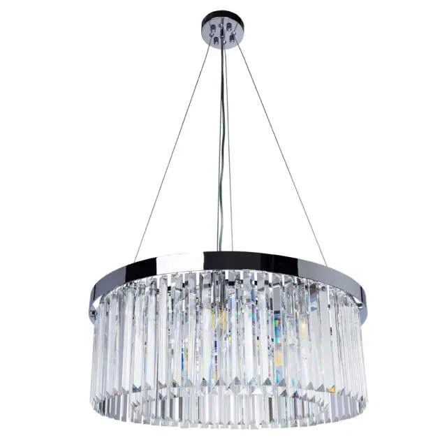 Люстра Arte Lamp A1003LM-8CC SECUNDA — хром
