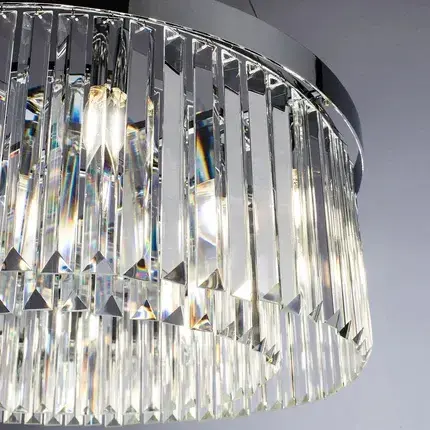 Люстра Arte Lamp A1003LM-8CC SECUNDA — хром, ракурс 3