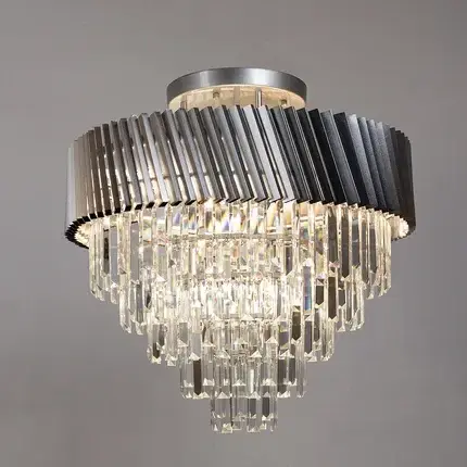 Люстра Arte Lamp A1004PL-10SI MUSCIDA — серебряный, ракурс 2