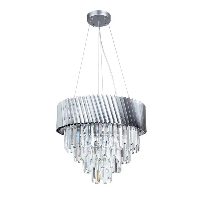 Люстра Arte Lamp A1004SP-8SI MUSCIDA — серебряный