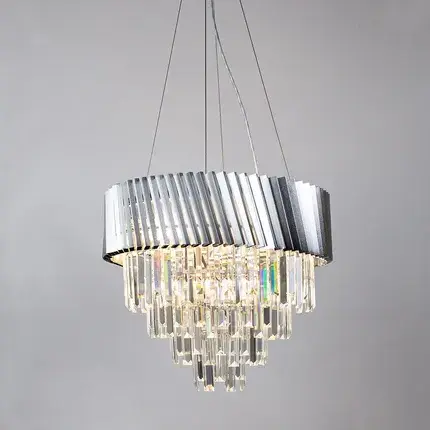 Люстра Arte Lamp A1004SP-8SI MUSCIDA — серебряный, ракурс 2
