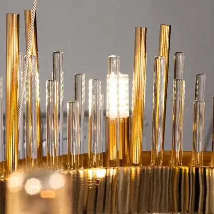Люстра Arte Lamp A1007SP-10GO ACAPULCO — золотой, ракурс 3