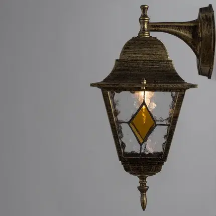 Уличный светильник Arte Lamp A1012AL-1BN BERLIN — бронза, ракурс 2