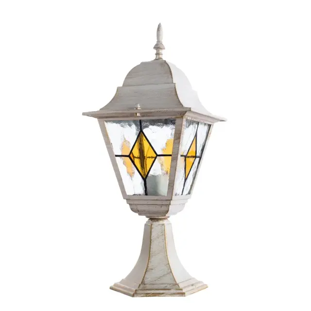 Уличный светильник Arte Lamp A1014FN-1WG BERLIN — белое золото