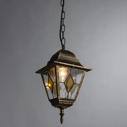 Уличный светильник Arte Lamp A1015SO-1BN BERLIN — бронза, ракурс 2