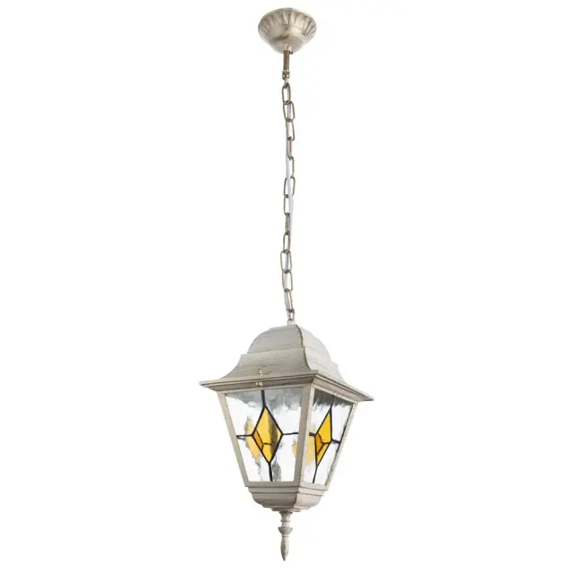 Уличный светильник Arte Lamp A1015SO-1WG BERLIN — белое золото