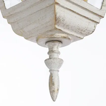 Уличный светильник Arte Lamp A1015SO-1WG BERLIN — белое золото, ракурс 3