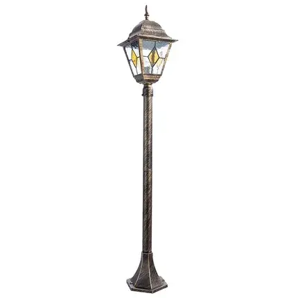 Уличный светильник Arte Lamp A1016PA-1BN BERLIN — бронза, ракурс 4