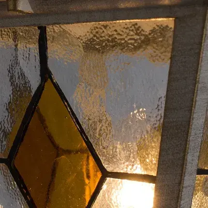 Уличный светильник Arte Lamp A1016PA-1WG BERLIN — белое золото, ракурс 4