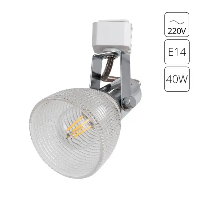 Светильник для однофазного трека Arte Lamp A1026PL-1CC RICARDO — хром