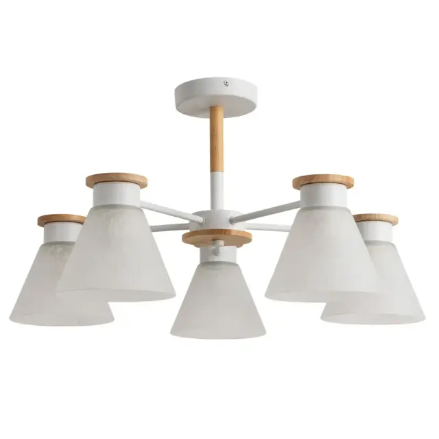 Люстра Arte Lamp A1031PL-5WH TYLER — белый