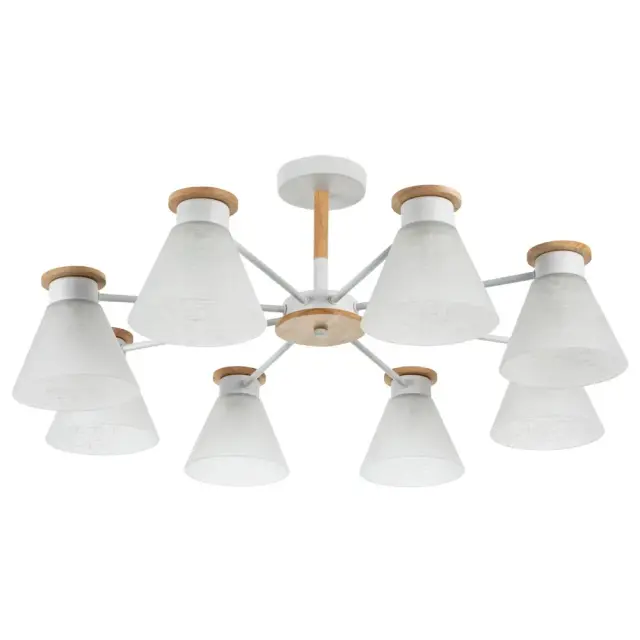 Люстра Arte Lamp A1031PL-8WH TYLER — белый