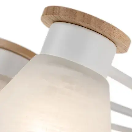 Люстра Arte Lamp A1031PL-8WH TYLER — белый, ракурс 3