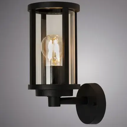 Уличный светильник Arte Lamp A1036AL-1BK TORONTO — черный, ракурс 2