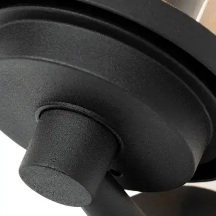 Уличный светильник Arte Lamp A1036AL-1BK TORONTO — черный, ракурс 3