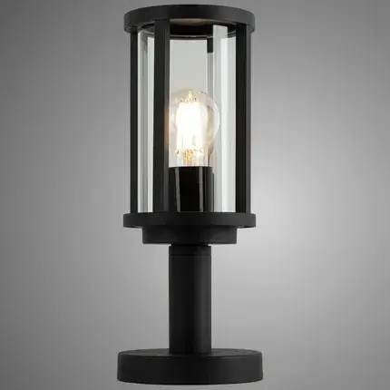 Уличный светильник Arte Lamp A1036FN-1BK TORONTO — черный, ракурс 2