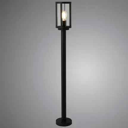 Уличный светильник Arte Lamp A1036PA-1BK TORONTO — черный, ракурс 2