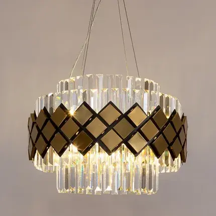 Люстра Arte Lamp A1039SP-10BK AMELIA — золотой, ракурс 2