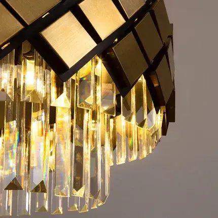 Люстра Arte Lamp A1039SP-10BK AMELIA — золотой, ракурс 3