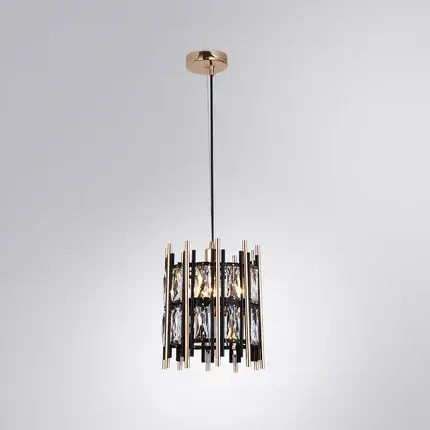 Светильник Arte Lamp A1043SP-1BK ALRUBA — золотой, ракурс 2