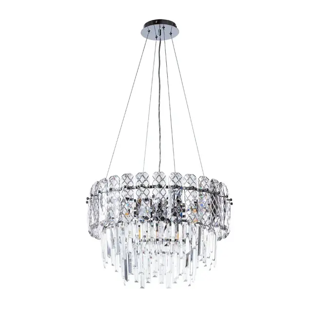 Люстра Arte Lamp A1051SP-8CC NICOLETTA — хром