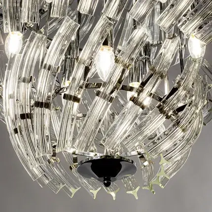 Люстра Arte Lamp A1054PL-9CC Ella — хром, ракурс 4