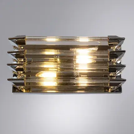 Бра Arte Lamp A1059AP-2CC CARAVAGGIO — хром, ракурс 2
