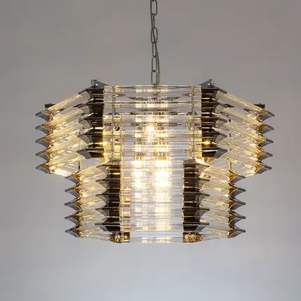 Люстра Arte Lamp A1059SP-9CC CARAVAGGIO — хром, ракурс 2