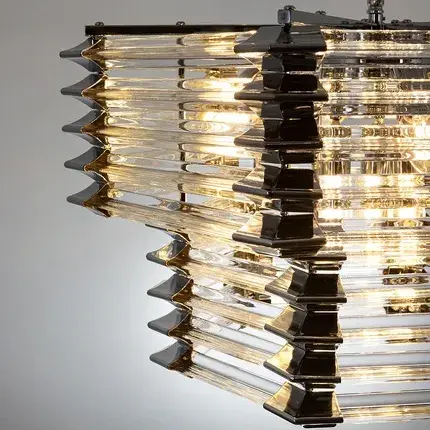 Люстра Arte Lamp A1059SP-9CC CARAVAGGIO — хром, ракурс 3