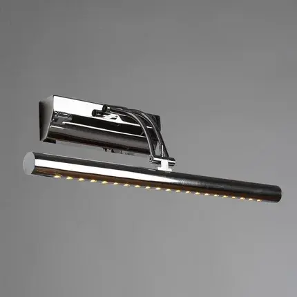 Подсветка для картин/зеркал Arte Lamp A1105AP-1CC PICTURE LIGHTS LED — хром, ракурс 2