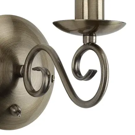 Бра Arte Lamp A1129AP-1AB ISABEL — бронза, ракурс 3