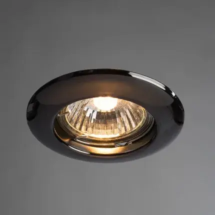 Точечный светильник Arte Lamp A1203PL-1BC PRAKTISCH — черный, ракурс 2