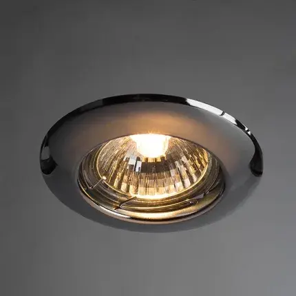 Точечный светильник Arte Lamp A1203PL-1CC PRAKTISCH — хром, ракурс 2