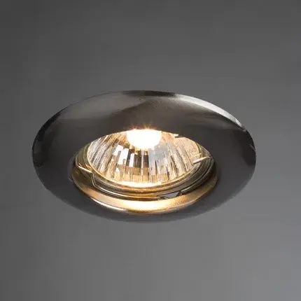 Точечный светильник Arte Lamp A1203PL-1SS PRAKTISCH — серебряный, ракурс 2