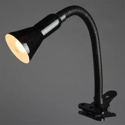 Настольная лампа Arte Lamp A1210LT-1BK CORD — черный, ракурс 2