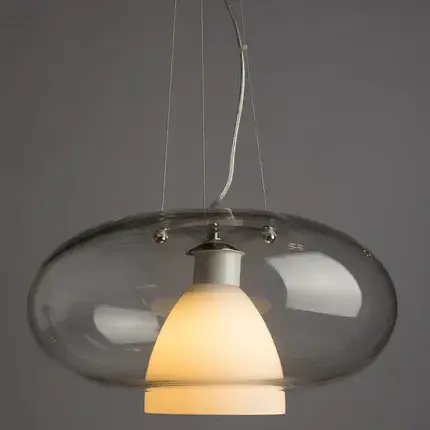 Светильник Arte Lamp A1260SP-1SS ARIES — серебряный, ракурс 2