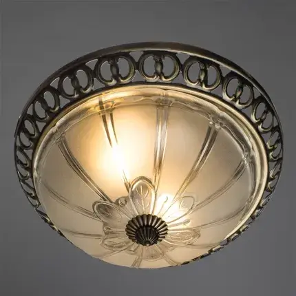 Светильник Arte Lamp A1306PL-2AB PORCH — бронза, ракурс 2