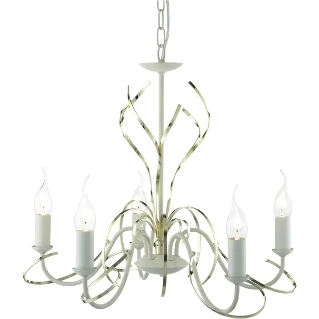 Люстра Arte Lamp A1309LM-5WC CINTA — бежевый