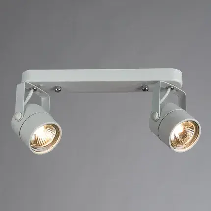 Спот Arte Lamp A1310PL-2WH LENTE — белый, ракурс 2