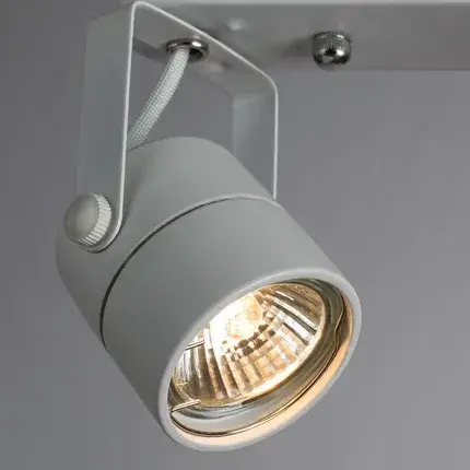 Спот Arte Lamp A1310PL-2WH LENTE — белый, ракурс 4