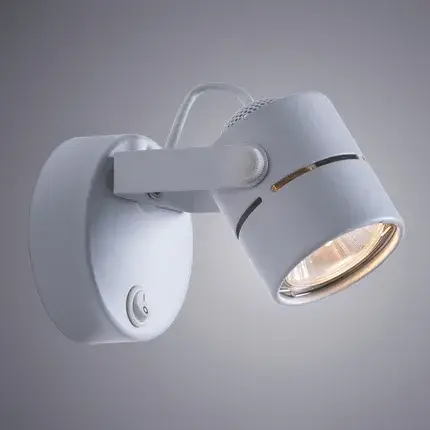 Бра Arte Lamp A1311AP-1WH MIZAR — белый, ракурс 2