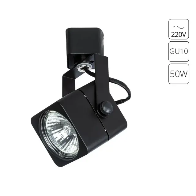 Светильник для однофазного трека Arte Lamp A1314PL-1BK LENTE — черный