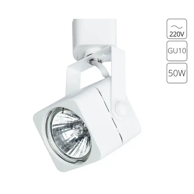 Светильник для однофазного трека Arte Lamp A1314PL-1WH LENTE — белый