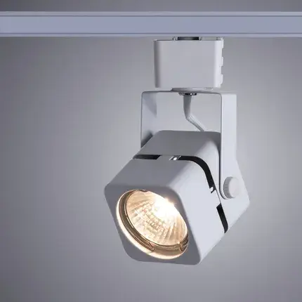 Светильник для однофазного трека Arte Lamp A1315PL-1WH MISAM — белый, ракурс 2