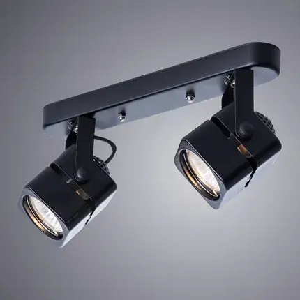 Спот Arte Lamp A1315PL-2BK MISAM — черный, ракурс 2