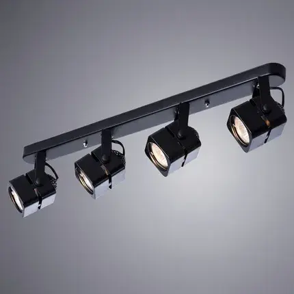 Спот Arte Lamp A1315PL-4BK MISAM — черный, ракурс 2