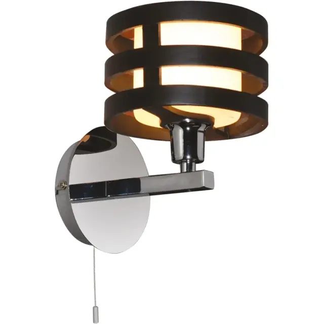 Бра Arte Lamp A1326AP-1BK RING — хром